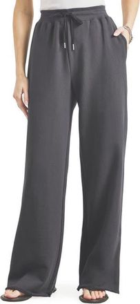 Splendid Laguna Lounge Sweatpants in Lead Black at Nordstrom, Size X-Large