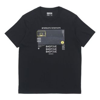 Li-Ning BadFive Graphic T-shirt Black AHSQ217-4