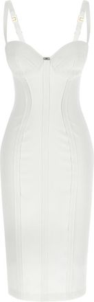 Elisabetta Franchi White Corset dress