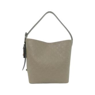 Louis Vuitton Pre-owned Monogram Empreinte Tas - Dames - Pre-owned - Grijs - Maat: ONE Size Zijde