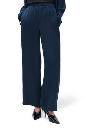 Rag & Bone Olivia Pull-On Wide Leg Pants in Sail at Nordstrom Rack, Size Large