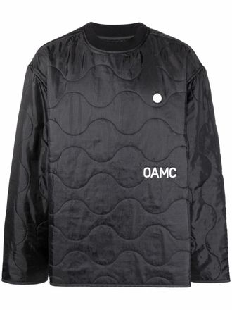 OAMC Giacca con stampa Peacemaker - Nero
