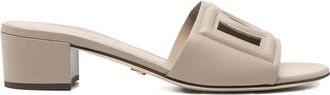 Dolce & Gabbana Heel Tahiti slipper
