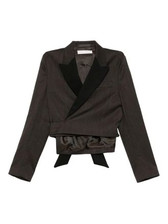 Our Legacy Wrap blazer - Brown