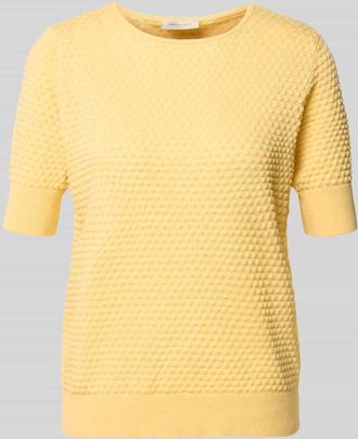 Freequent Strickpullover mit 1/2-Arm Modell Dodo in GELB, Gr&ouml;&szlig;e XXL