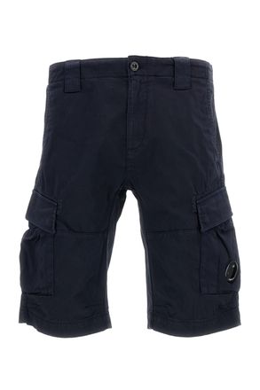 C.P. Company Classic Blue Shorts with Clean Design
