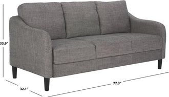 Safavieh Couture Edalynn Modern 3-Seater Sofa