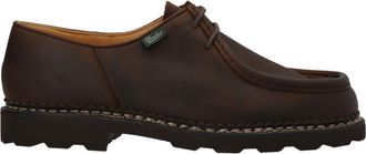 Paraboot Brown Leather Dress Shoes