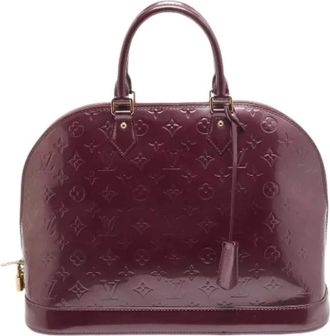 Louis Vuitton Pre-owned Handbags, female, Purple, Size: ONE SIZE Pre-owned Vintage Handbag