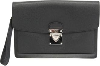 Louis Vuitton Pre-owned Clutches, male, Black, Size: ONE SIZE Pre-owned Veraiya Clutch