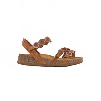 Think Womens Koak Sandal In Tan/kombi