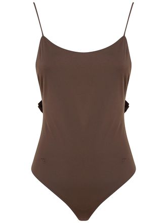 Jacquemus Costume Intero Con Scollo A V Le Maillot Cabana