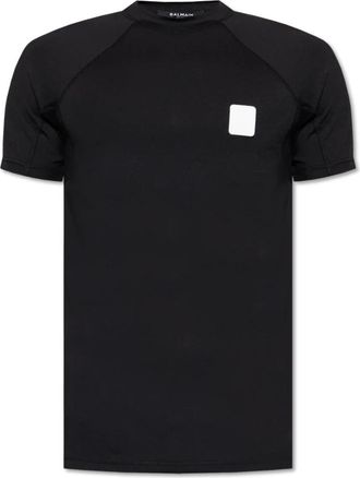 Balmain Hombre, Camisetas, Negro, Talla: S