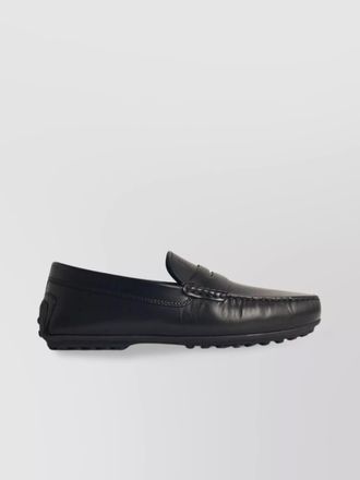 Tod's leather city gommino loafers
