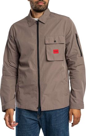 HUGO BOSS Emmond Overshirt, Grijs