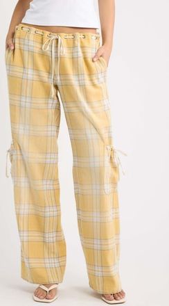 Jaded London Vellora Low Rise Check Trousers in Multi at Nordstrom, Size 10