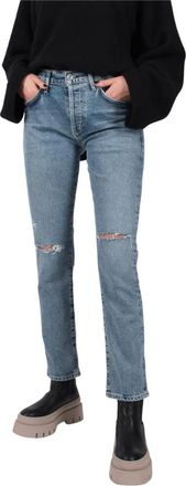 Citizens Of Humanity Emerson slanke vriendje Freeport - Dames - Loose Fit Jeans - Blauw - W25 - Jeans