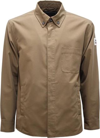 Afterlabel Umea Shirt Jacket - Heren - Zomerjassen - Groen - S - Katoen - Jassen
