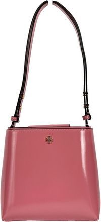 Tory Burch Tory Burch Patent Emerson Small Bucket Bag Womens Purse