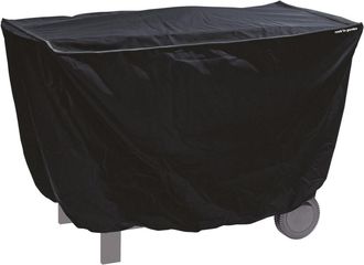COOK IN GARDEN Funda de lona negra para barbacoa talla M rectangular