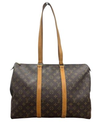 Louis Vuitton Brown Monogram Canvas Shoulder Bag (Authentic Pre-Loved)