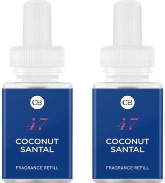 Pura x Capri Blue 2-Pack Smart Fragrance Diffuser Refills in Coconut Santal at Nordstrom