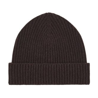 Wakakuu Icons Beanie Cashmere - Dames - Hoeden - Bruin - ONE Size - Wol - Accessoires