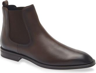 BOSS Chelsea Boot in Dark Brown at Nordstrom, Size 10.5