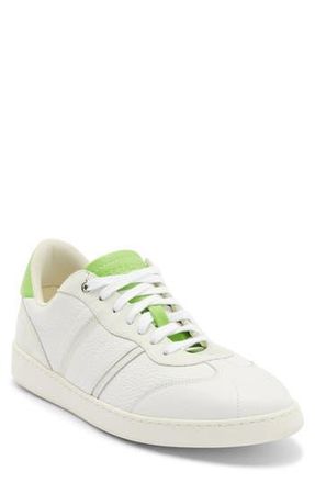 Ferragamo Achille 1 Low Top Sneaker in Green at Nordstrom Rack, Size 6.5