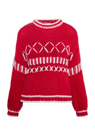 Izia Jumper Dames rood wit