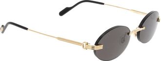 Cartier Accessoires, unisex, Geel, ONE Size, Zonnebrillen
