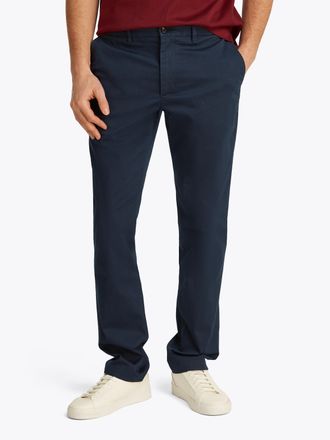 Tommy Hilfiger Chinohose TOMMY HILFIGER DENTON PRINTED STRUCTURE CHINO, Herren, Gr. 33, L&auml;nge 34, blau (desert sky), Web, Obermaterial: 96% Baumwolle, 4% Elasthan, u