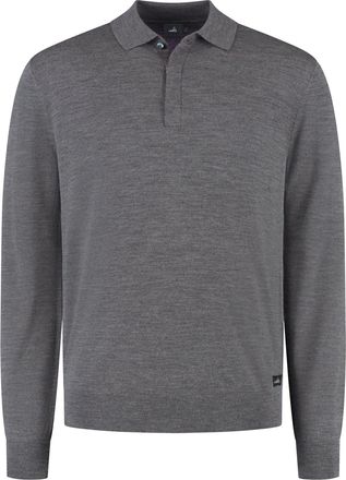Wahts Mens Knitwear, TargetGroup:Men Mid Grey Melange / XXL