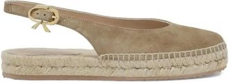 Gianvito Rossi Paz Espadrilles - Womens - Calf Leather/Suede/Rubber/Straw