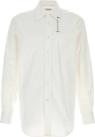 Alexander McQueen Alexander Mcqueen White Poplin Shirt