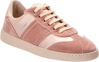 Ferragamo Dracone Velvet Sneaker