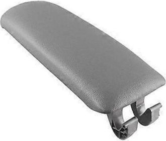 OEM Cubierta De Cuero Gris Para La Consola Central (reposabrazos) - Audi A4 B6 B7 (2002-2008) - N&uacute;mero De Pieza: 8e0864245e