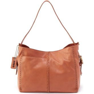 Hobo Render Leather Shoulder Bag in Harvest Wheat at Nordstrom