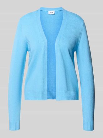 Vila Regular Fit Cardigan aus Viskose-Mix Modell Viril in Blau, Gr&ouml;&szlig;e XL