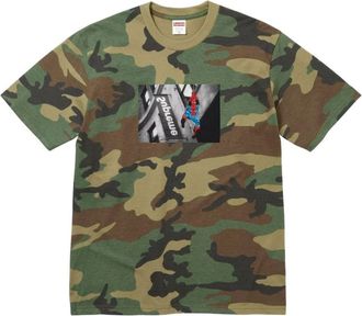 SUPREME SS26 Spider-Man T-Shirt Woodland Camo SUP-SS26-001-WOODLANDCAMO