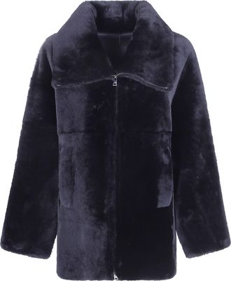 BLANCHA Jacket Straight Merino Shearling