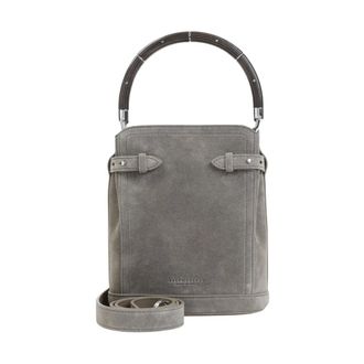 Ralph Lauren Ralph Suede Bucket Bag - female - Ralph Lauren - Bucket Bags - Gray - ONE SIZE - Bags