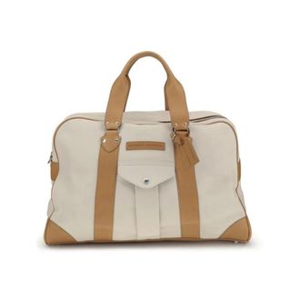 Brunello Cucinelli Grained Calfskin Street Bag - Heren - Weekendtassen - Beige - ONE Size - Leer - Tassen
