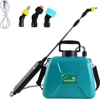 OEM Pulverizador El&eacute;ctrico De Jard&iacute;n De 8 Litros, Funcionamiento Con Un Solo Bot&oacute;n, Lanza Extensible