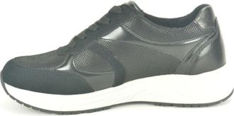 Waldl&auml;ufer Combi Runner N.+tiret - Dames - Sneakers - Zwart - 34 EU - Schoenen