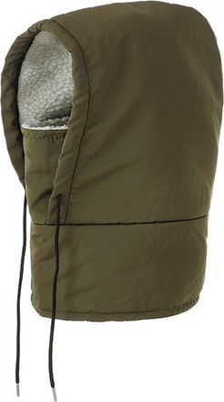 Generic Agriculturi Waterproof Fleece-Lined Hood, Winter Windproof Full Cover Ski Masks, Hood Waterproof and Windproof (Army Green,One Size)
