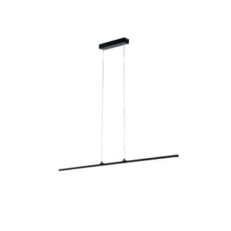 Netlighting SHANGHAI LED Pendant Ceiling Light Black 1700lm 3000K 100x1.5x1.2cm | Size: 100x1.5x1.2 cm