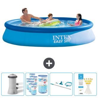 Intex Piscina Easy Set Redonda - 366x76 Cm - 7-piezas Scb94