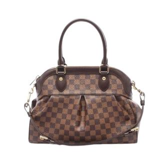 Louis Vuitton Pre-owned Handbags, female, Brown, Size: ONE SIZE Pre-owned Trevi PM Damier Ebene handbag