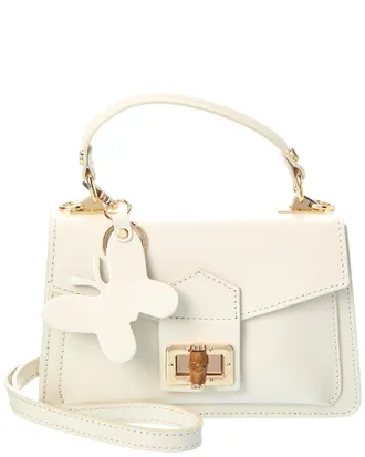 Persaman New York Adrienne Leather Satchel